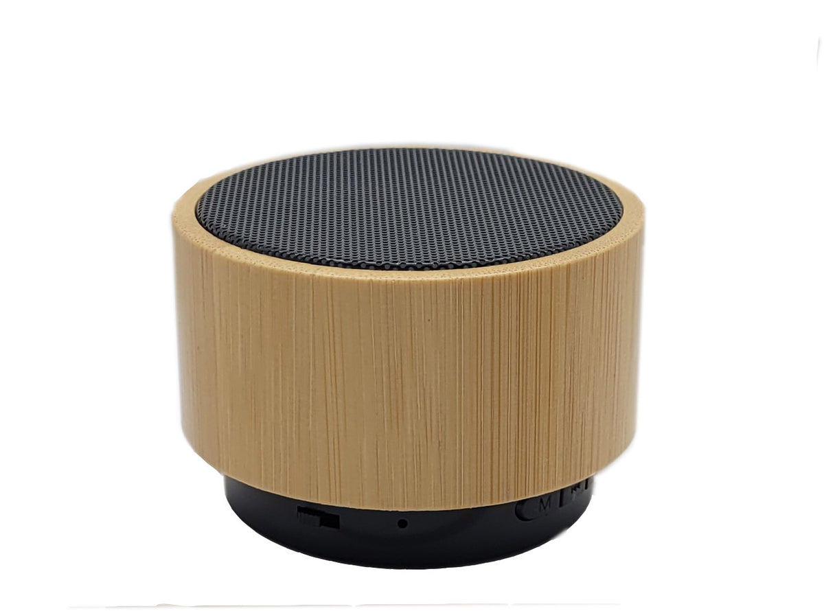 Bamboo Bluetooth Speaker with Light