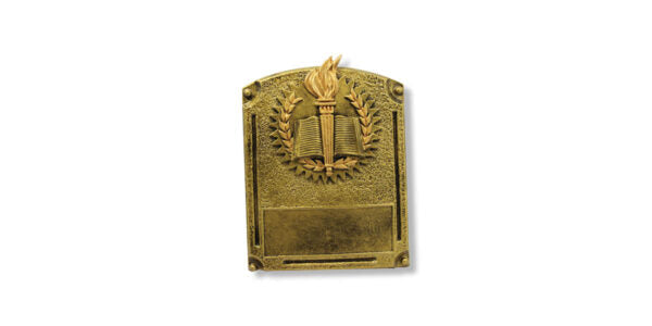 Academic Award Plaque, gold