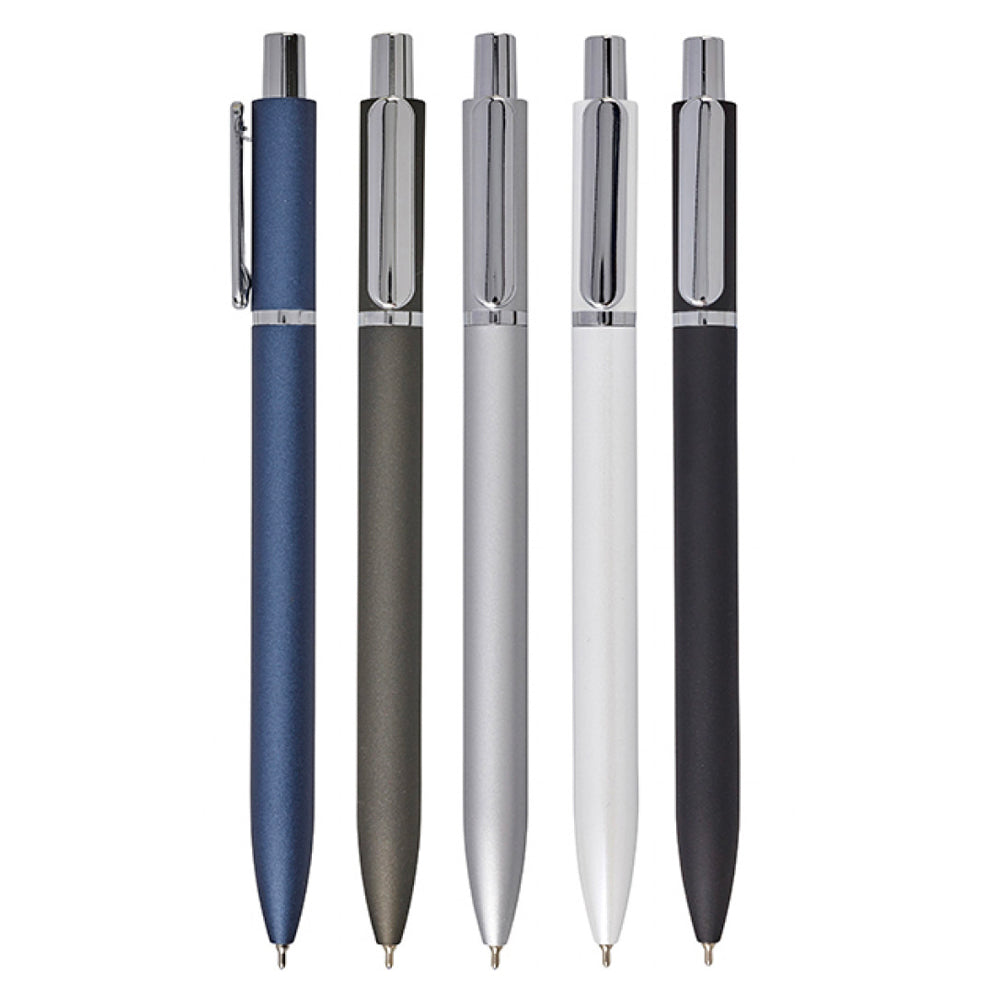 Silver Clip Metal Gel Pen