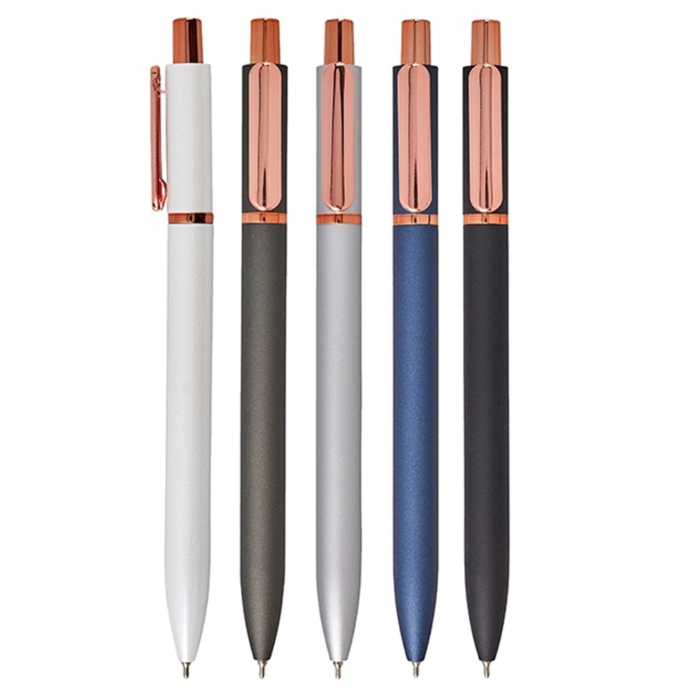 Gold Clip Metal Gel Pen