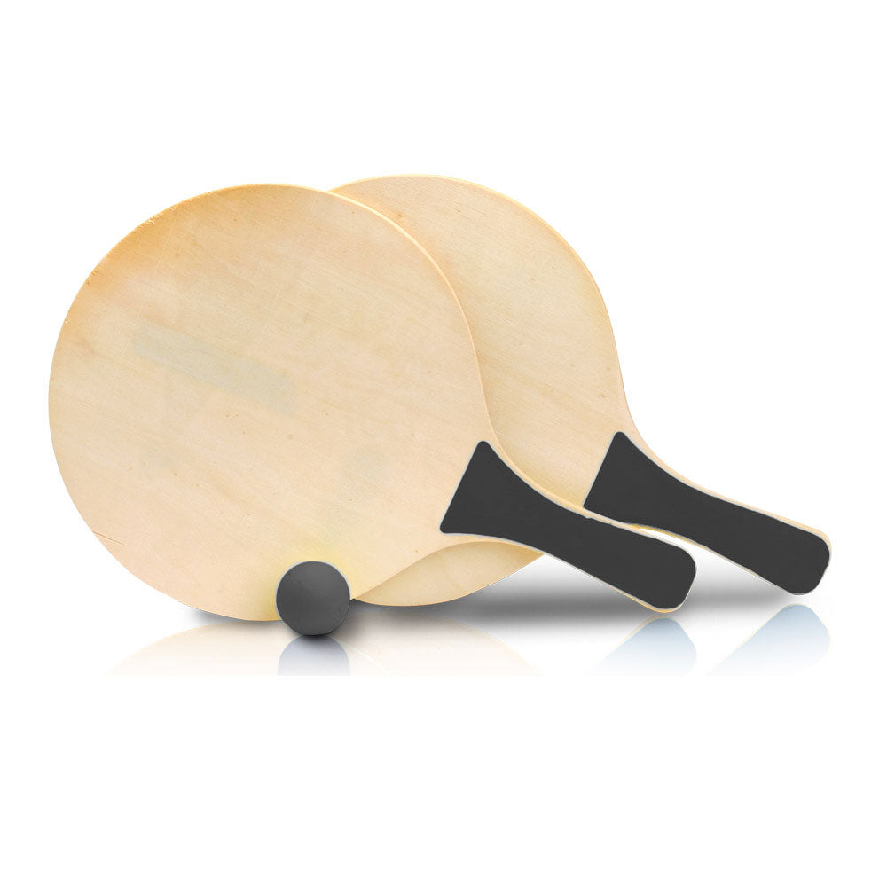 Rocket Wooden Beach Rackets Set