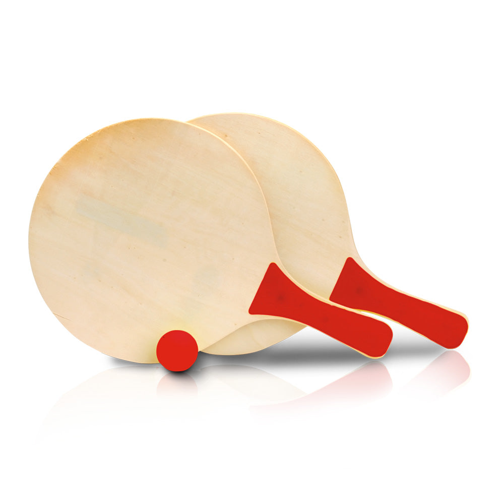 Rocket Wooden Beach Rackets Set