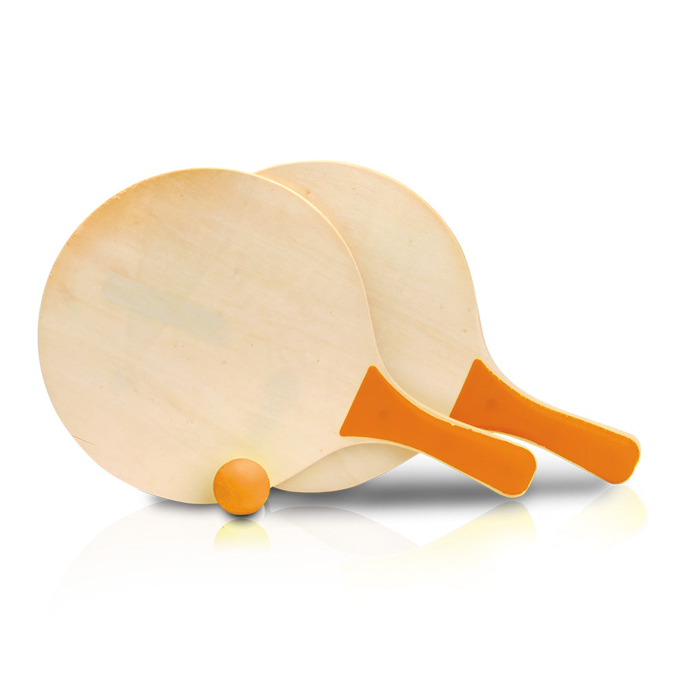 Rocket Wooden Beach Rackets Set