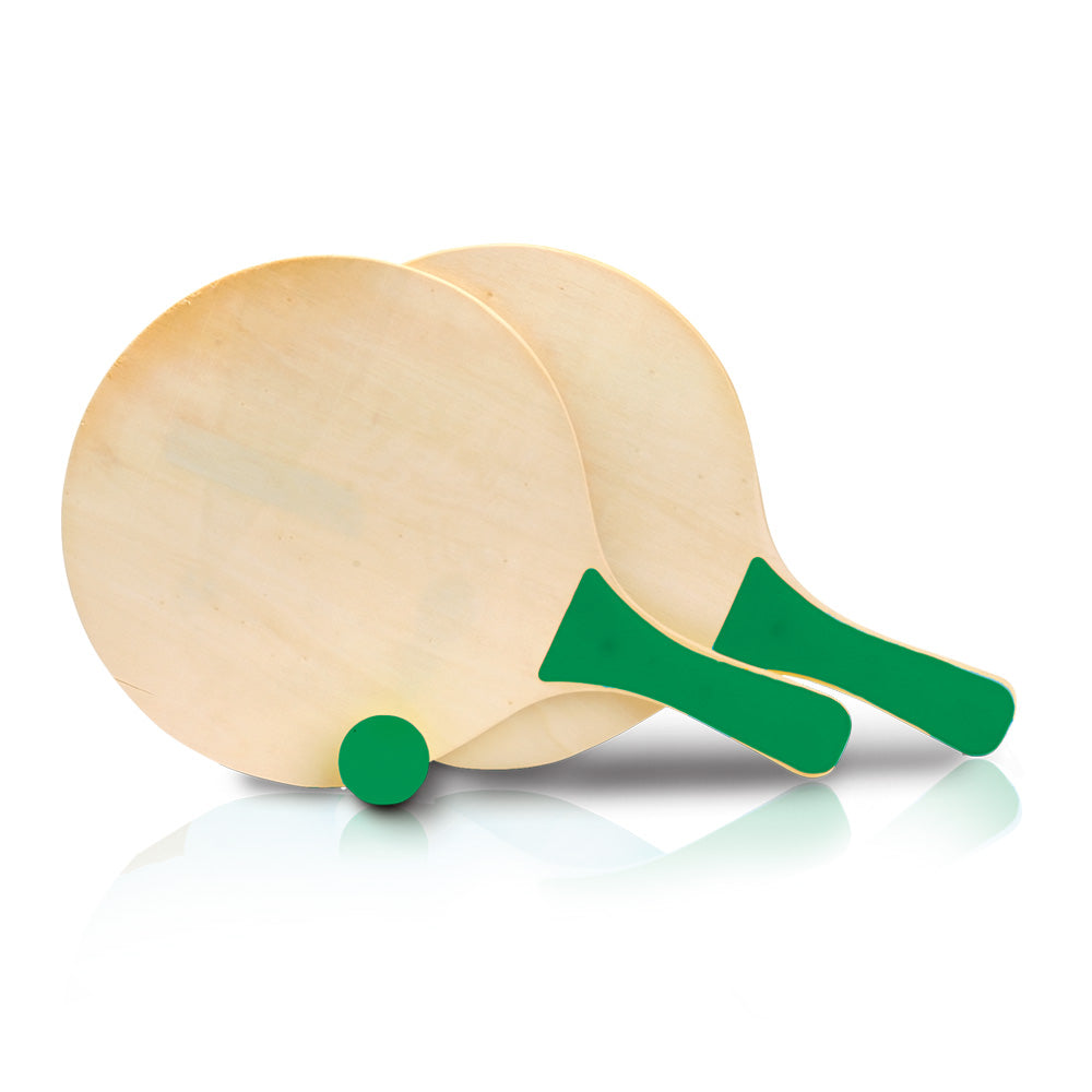 Rocket Wooden Beach Rackets Set