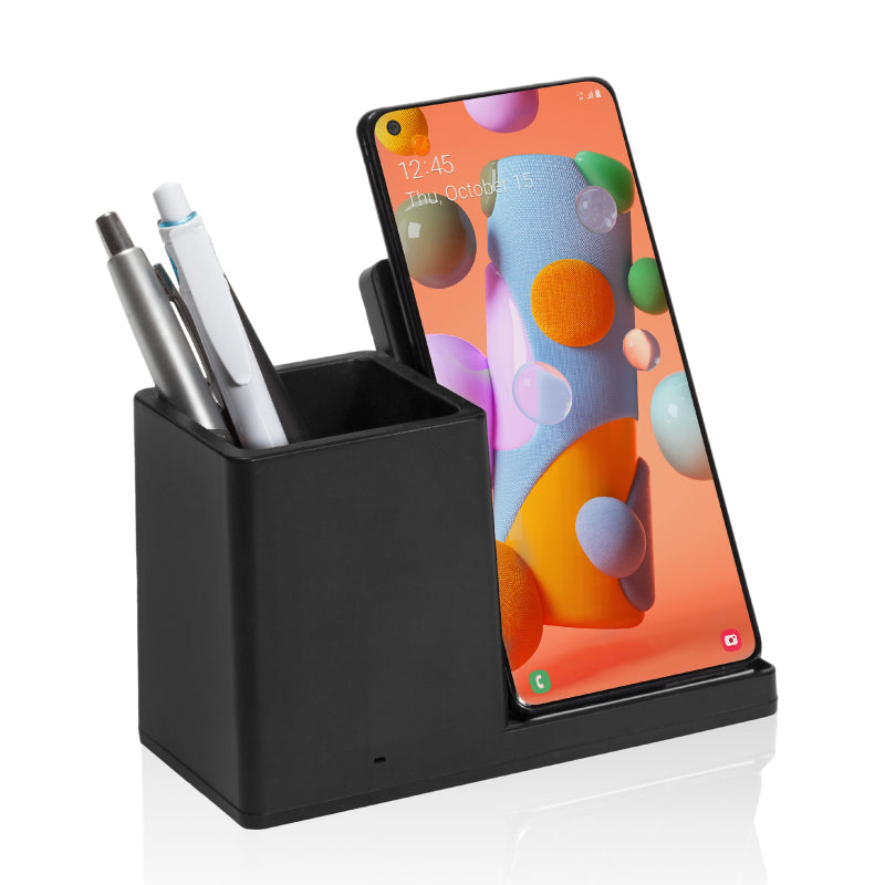 Amper Desk Organizer with Wireless Charger
