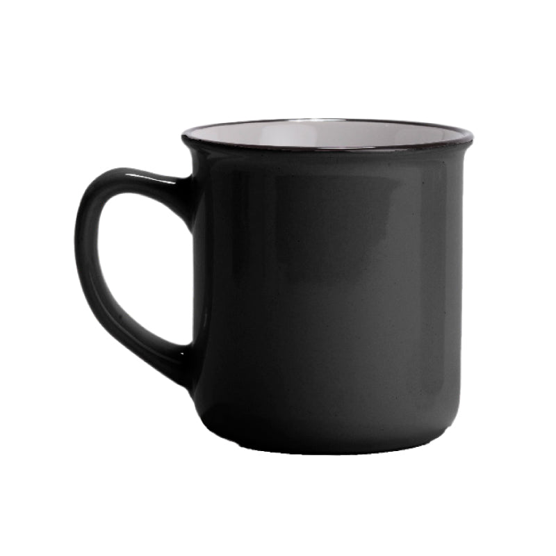 Caramel Retro Mug Black