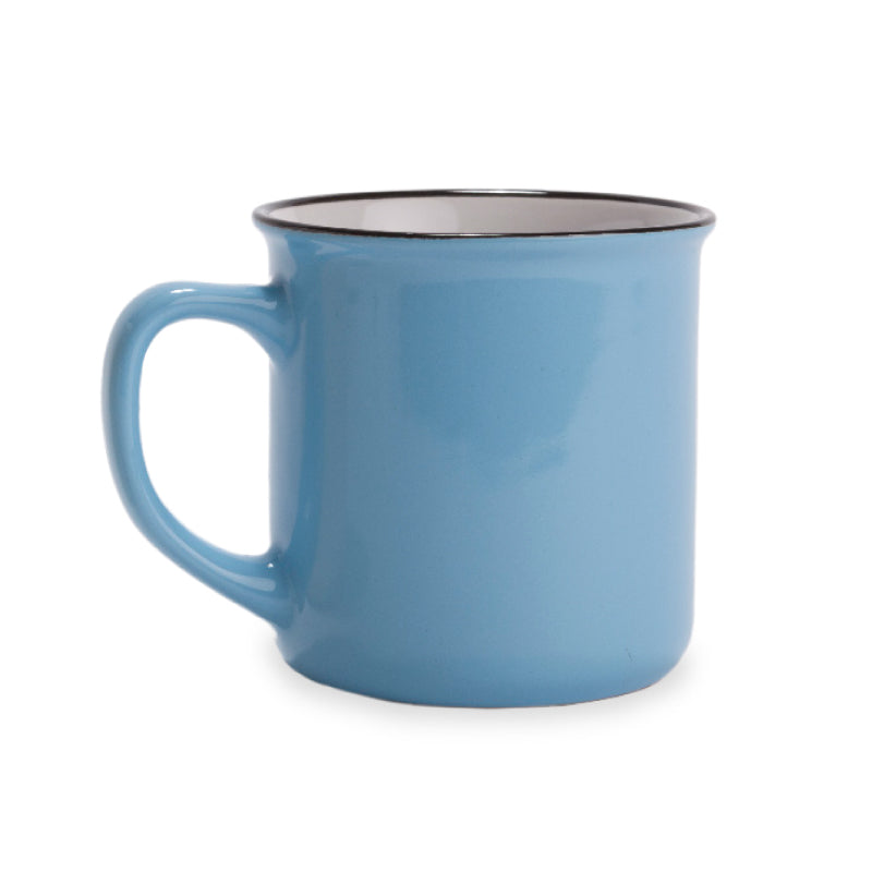 Caramel Retro Mug Blue