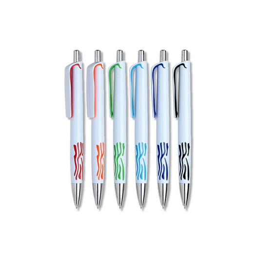 Zebra White Pen 1715