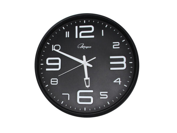 Bold Numbers Wall Clock