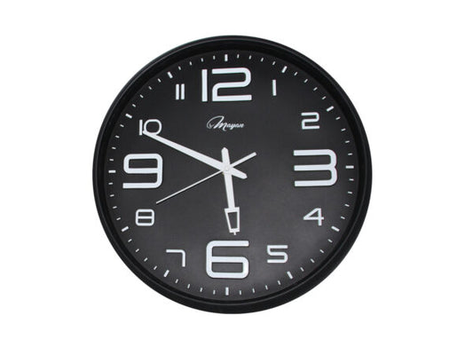 Bold Numbers Wall Clock