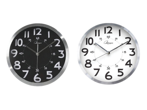 Classic Metal Frame Wall Clock