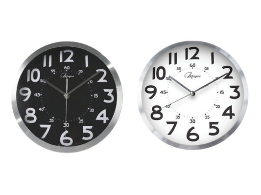 Classic Metal Frame Wall Clock
