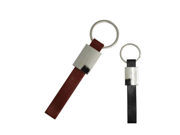 Long Leather Keychain