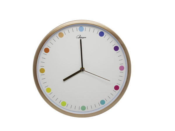 Color Dots Wall Clock