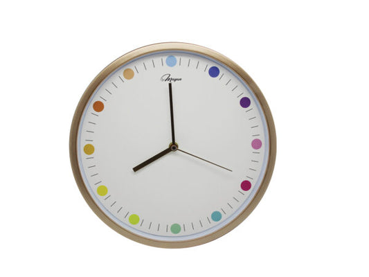 Color Dots Wall Clock