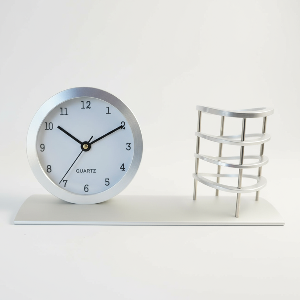 Modern Desk Clock Set 9315