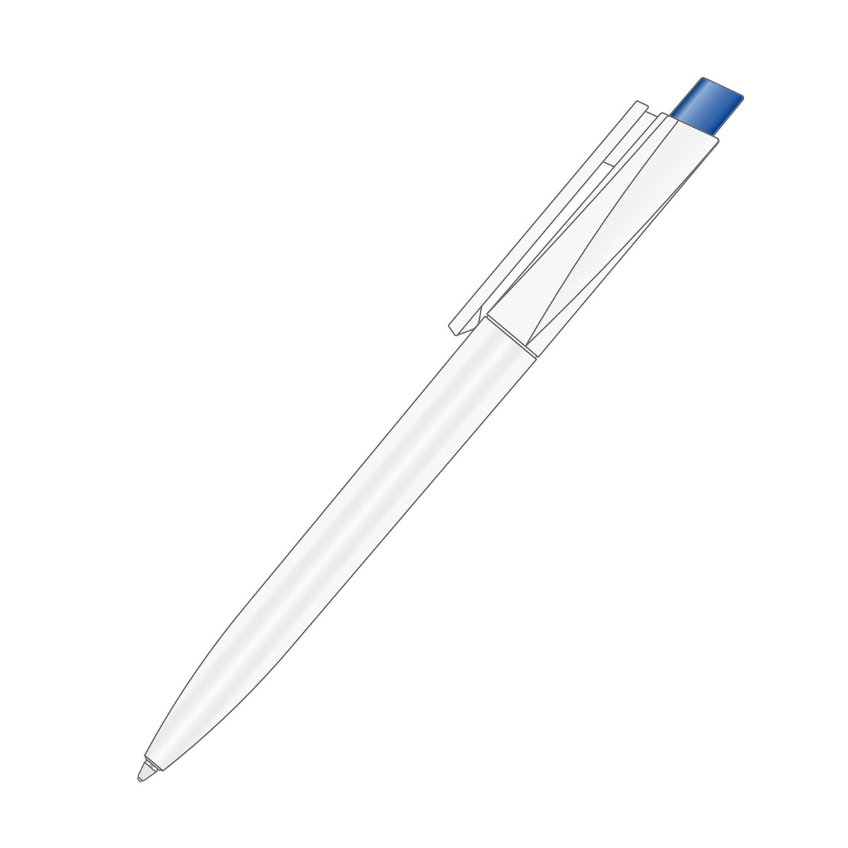 Crest Pen Blue