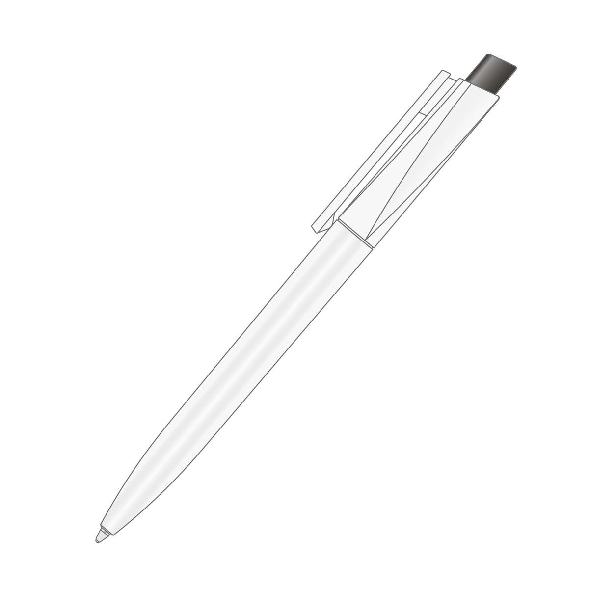 Crest Pen Grey