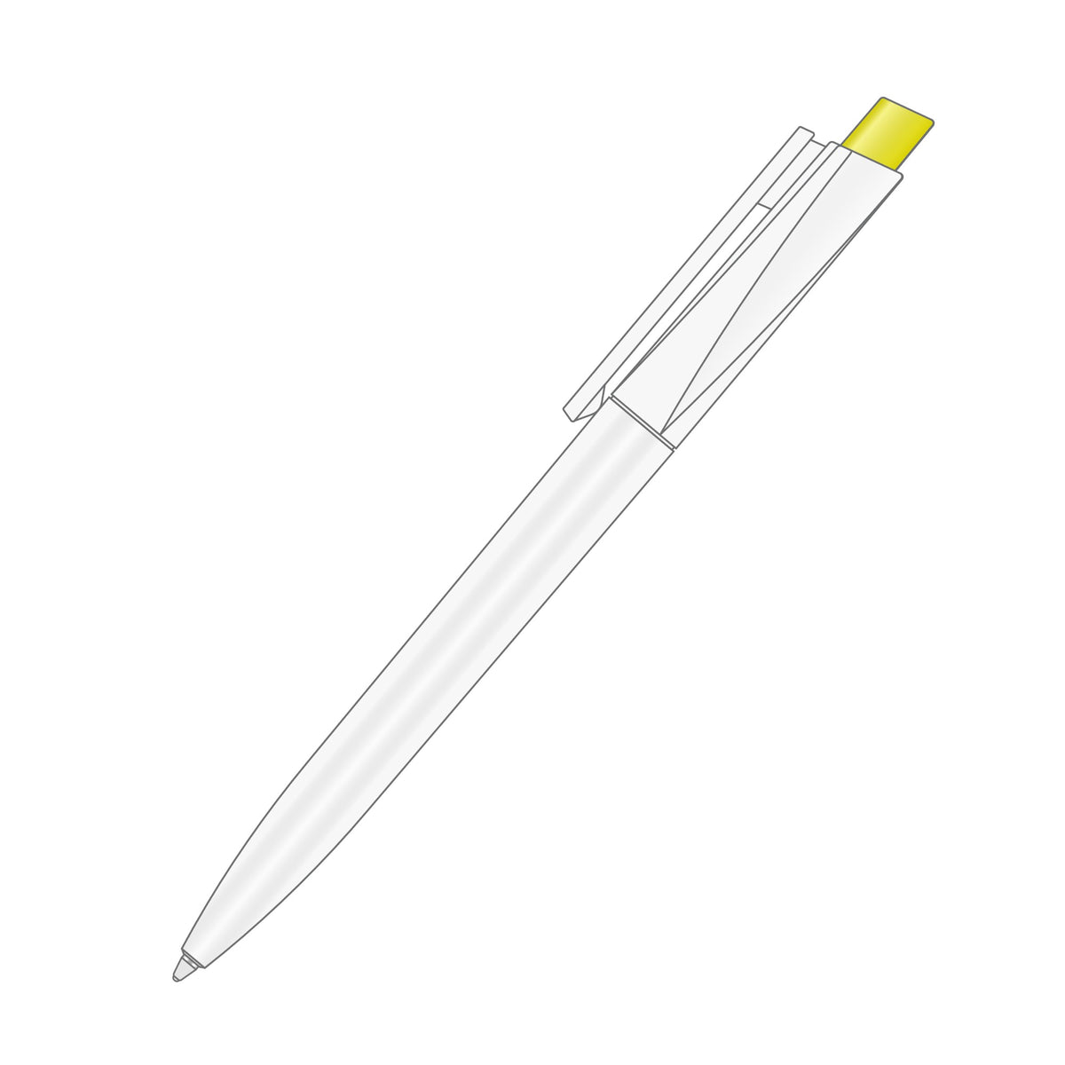 Crest Pen Yellow